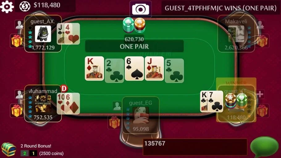 Poker calculator