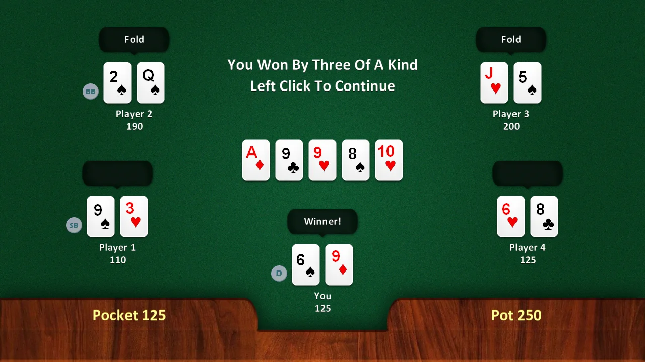 Poker payments